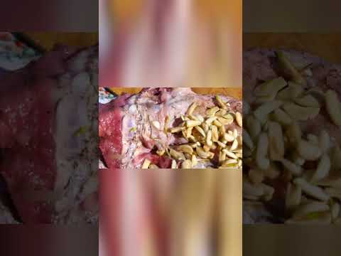 Видео: Казанлома - мясо запечённое на углях в собственном соку