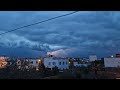 Göklüde şimşek  #viral #Göklü-Gogan #halfeti #birecik #şanlıurfa #dolu #unwetter #yağmur 26.04.2026 