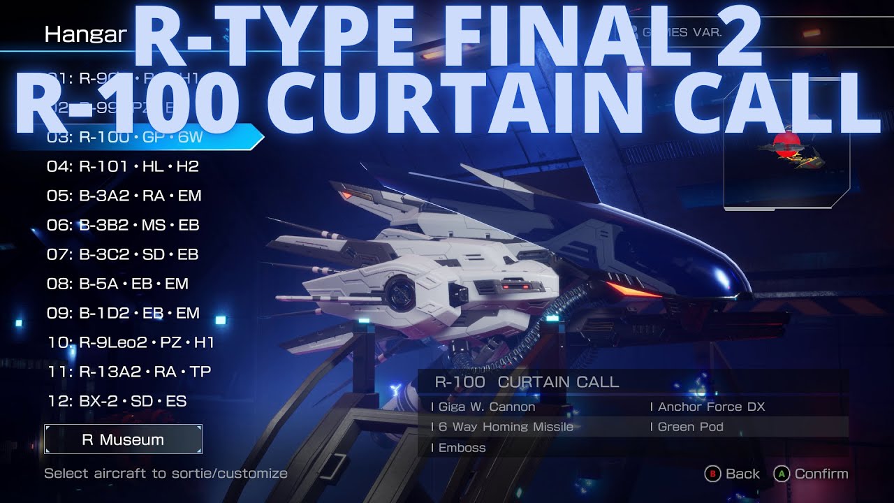 R-Type Final 2 | R-100 Curtain Call | Stage Y7.0 (R-Typer 3 Difficulty ...