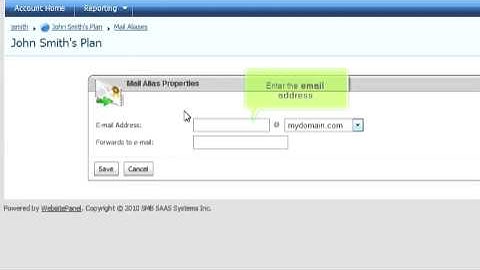 How to setup email forwarding in WebsitePanel (User) - Canuck Internet Inc.