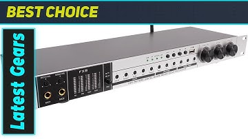 The Ultimate Portable Anti-Howling Audio Processor for Events (Silver)
