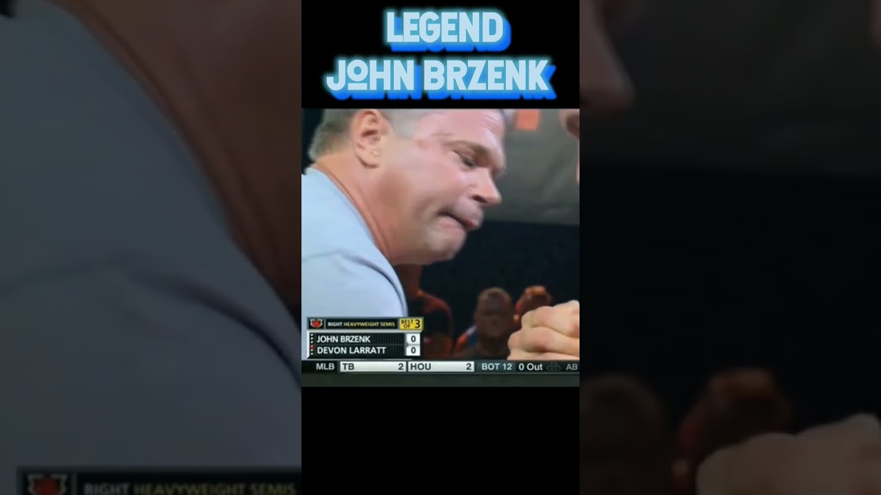 GOAT of Armwrestling ! 🐐 John Brzenk ! 💪🏻 