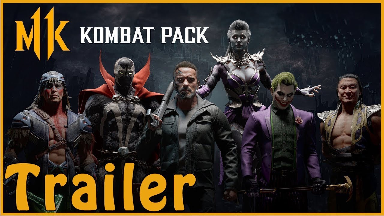 Mortal Kombat Kombat Pack Shang Tsung Nightwolf Sindel Spawn