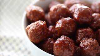 Instant Pot Grape Jellly Meatballs