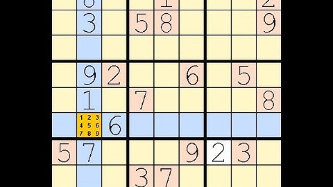 How to Solve New York Times Sudoku Hard March 27, 2023 - v1