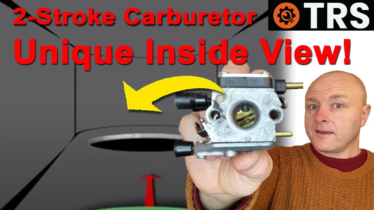 HOW CHAINSAW CARBURETOR WORKS: 'Unique Inside View! - YouTube