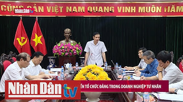 Tập trung phát triển tổ chức Đảng trong doanh nghiệp tư nhân
