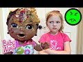 BABY ALIVE makes a MESS! FUN and FAILS! The Lilly and Mommy Show. The TOYTASTIC Sisters. FUNNY SKIT