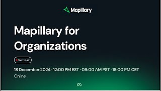 Famous Webinar: Mapillary for Organizations Net Worth