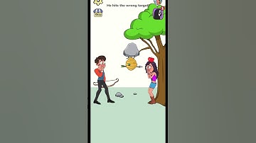 He hits the wrong target 🎯😂😂😂😂😅#funny #gameplay #shorts #animation  e