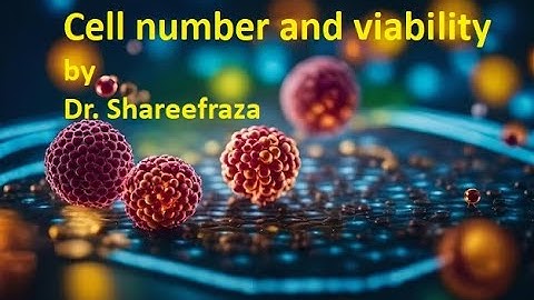 Tissue Engineering, Module 1,  Cell number & Viability #vtu #tissueengineering #vlog