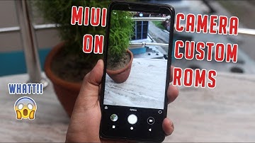 How To Get MIUI Camera (Portrait) On CustomROMs || Redmi Note 5 Pro!