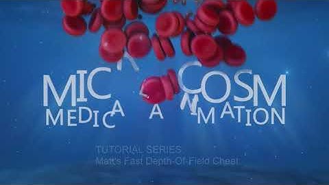 Cheat your way to faster depth of field! A C4d/Redshift tutorial from Microcosm medical Animation.