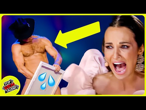 NAKED PAINTER?! Most SHOCKING Audition Ever!