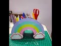 Rainbow pen organizer DIY | best out of waste | its  only  from cardboard