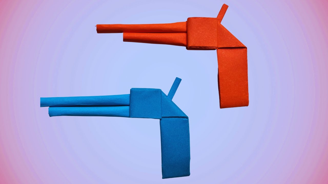 How To Make A Beautiful Paper Gun Paper Origami Crafts YouTube how-to-make-a-beautiful-paper-gun-paper-origami-crafts-youtube