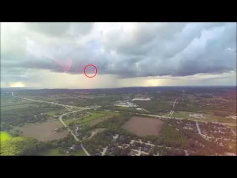 WTF!!?! Projectile vs Drone - UFO? Golf Ball? Rocket?