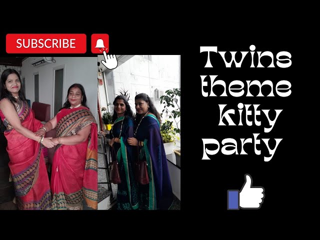 twin theme kitty party dress Twin Theme Kitty Party