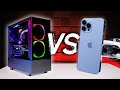 $4000 Gaming PC vs. iPhone 13 Pro Max