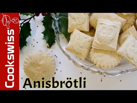 Anisbrötli / Springerle - Anis Plätzchen