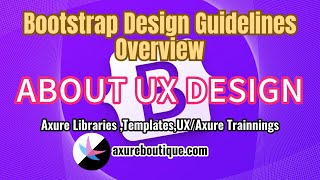 About UX: Bootstrap Design Guidelines Overview