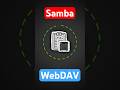 Samba(SMB) and WebDAV explained in under 1 minute!