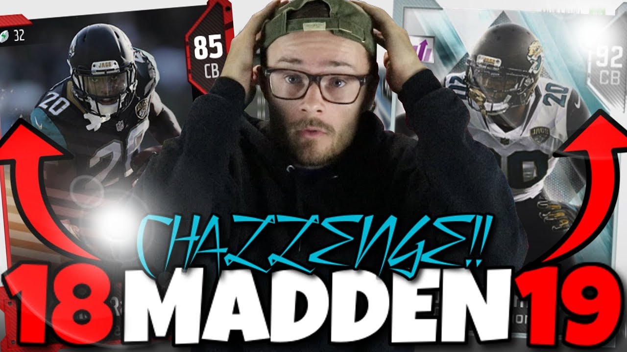 YOU CAN ONLY DRAFT A PLAYER IF YOU REMEMBER HIS MADDEN 18 OVERALL!! MUT 19 CHALLENGE!!