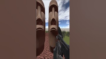 Moai in Earth #gmod #nextbots #moai #garrysmod