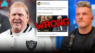 "Mark Davis Is Not The Father Of My Baby!" 26 Year Old Dancer Refutes Twitter Rumor | Pat McAfee