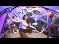 👑LUXURY CAMPING IN THE PURPLE PALACE
