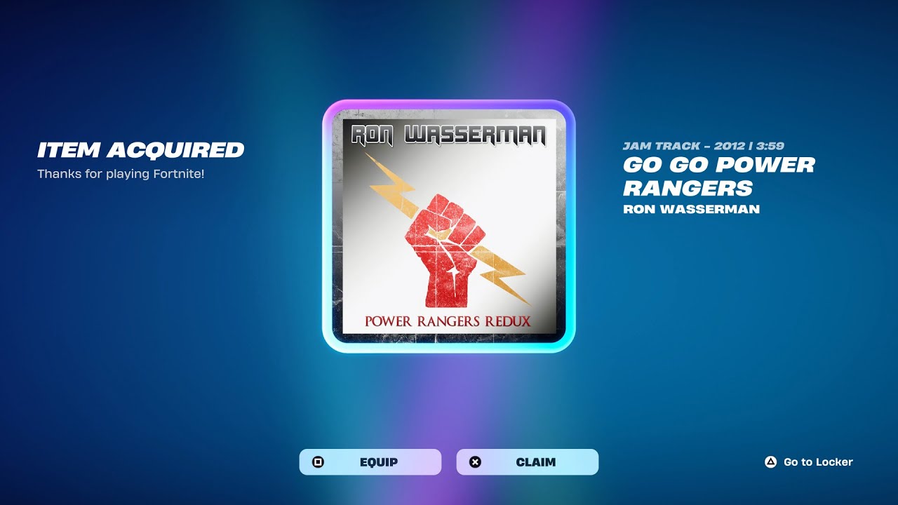 How To Get Go Go Power Rangers Jam Tracks Music FREE In Fortnite ...