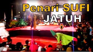 Detik-detik Penari Sufi Kecelakaan Jatuh Di-Panggung