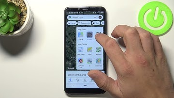 How to Change Map Type in Google Maps in Cubot X19S – Set Up Google Maps Settings