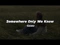 Keane - Somewhere Only We Know (Speed Up)