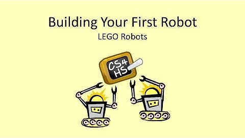 Week2 Lesson3 Video1 EV3 Building 1st Robot: LEGO Robots