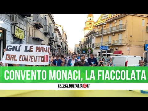 Giugliano: fiaccolata per scongiurare chiusura Convento dei Monaci