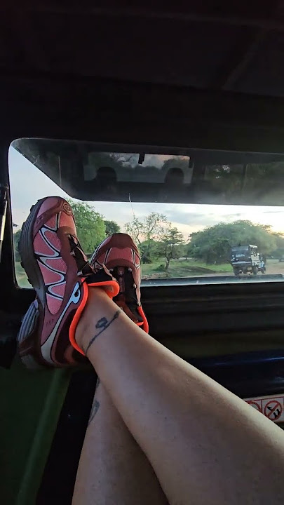 Took my Salomon XT- Whisper on a wild Safari through Yala , Srilanka #sneakerhead #salomon #sneakers