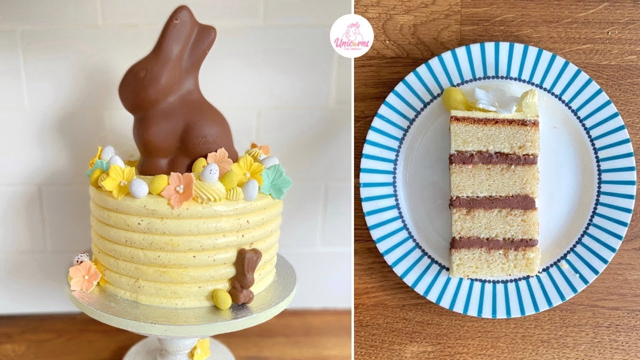Torta Coniglietto IDEA FACILE per Pasqua o Pasquetta | UnicornsEatCookies