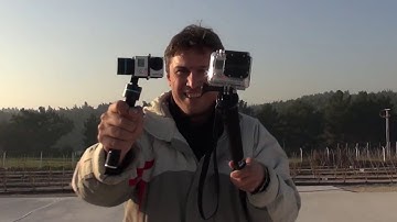 Feiyu-tech FY-G4  steady Handheld gimbal  test and compare