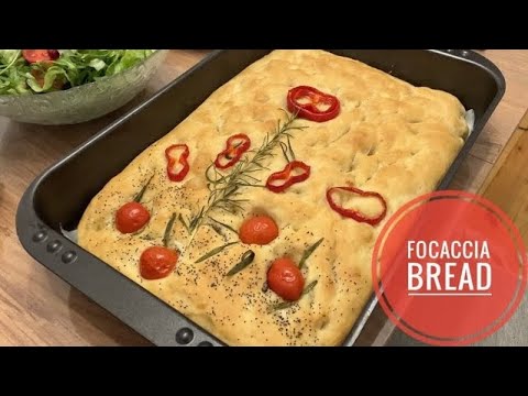 Amazing Focaccia Bread Recipe | Focaccia Italyan Ekmeği