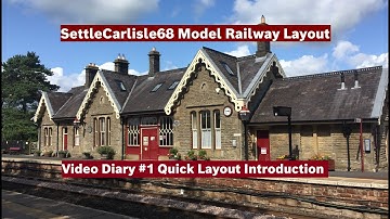 My Model Railway Layout of the Settle to Carlisle Railway in N Gauge - Video Diary #1
