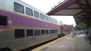 Inbound Commuter Train at Walpole Station