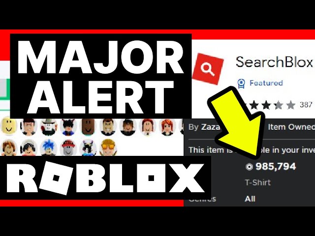 Malicious SearchBlox extension installed by Roblox players