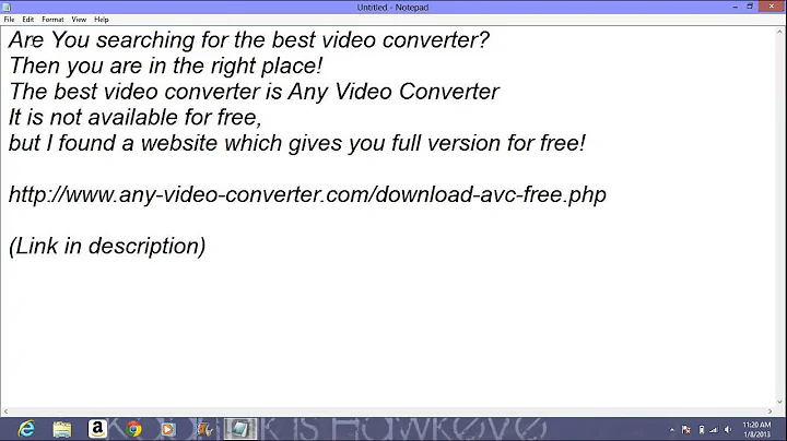 Any video Converter full version free download