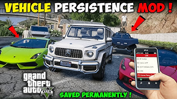 How to Install Persistence Mod in GTA 5 (2025) | Lock, Unlock & Save Vehicles!