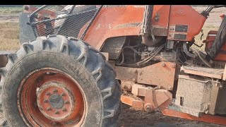 he everyone Tractor Japan and Thailand kubuta M9540 pull lend ត្រាក់ទ័ររុញដីស្រែ 9540
