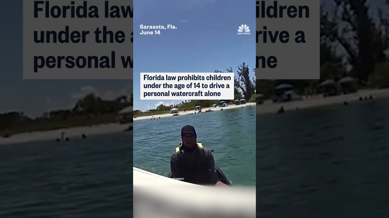 Florida police find 8-year-old riding Jet Ski alone Florida police find 8-year-old riding Jet Ski alone