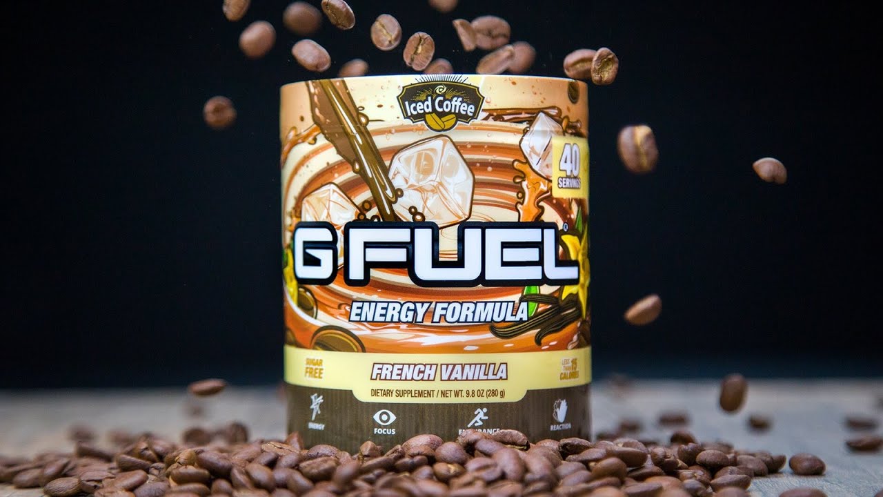 Gfuel French Vanilla Iced Coffee Review YouTube