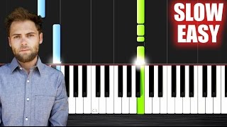 Passenger - Let Her Go - SLOW EASY Piano Tutorial by PlutaX chords