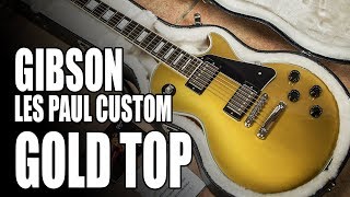 Gibson Les Paul Custom Gold Top - Sound Demo